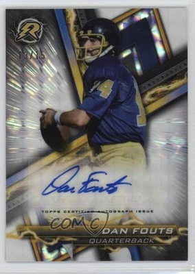 2023 Topps Composite White Geometric Refractor 13/15 Dan Fouts #RA-DFO Auto HOF - Image 1 of 3