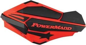 Powermadd 34402 Sentinel Handguards - POL Red/Black - Picture 1 of 3