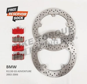 Brembo Serie Oro Front Discs and Pads fits BMW R1150 GS Adventure 2002-2006 - Picture 1 of 1