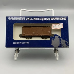 Vintage Tomix 2703 JNR Freight Car WAMU-80000 N Gauge Boxcar Tomy Japan RARE - Picture 1 of 18
