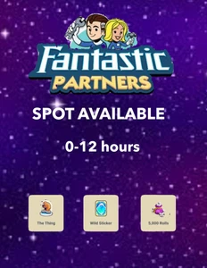 Fantastic Partners Monopoly Go! 0-12 hours - Picture 1 of 1