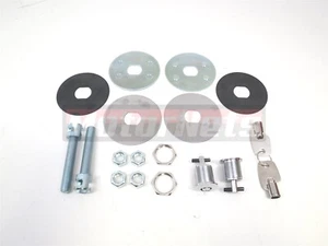 Stainless Steel Key Lock Hood Pin Sets 3/8" Racing Race GM Chevy Street HotRod - Picture 1 of 1