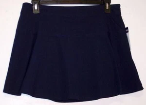 NWT Chaps Sport Athletic Active 100% Stretch Polyester Skort Size10 Navy - Picture 1 of 5