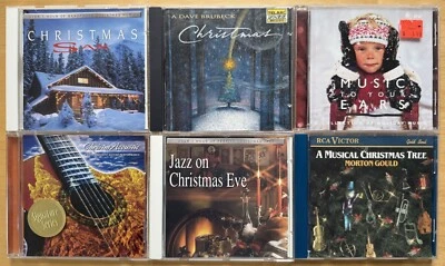 CHRISTMAS CD LOT Dave Brubeck Morton Gould Scott Whitney Jazz Classical Carols Foto 1 de 4