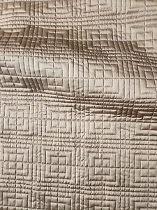 Hotel Collection Savoy  KING Comforter 58 % cotton.   Beige  - Picture 1 of 4