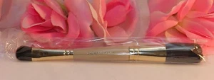 New Bare Minerals Double Ended Full Tapered Shadow & Blush Brush Sealed Package - Picture 1 of 5