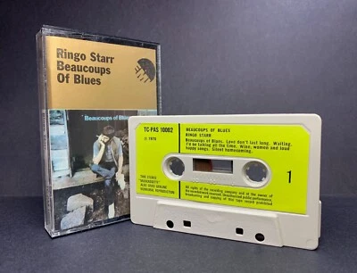 Ringo Starr BEAUCOUPS OF BLUES Cassette TCPAS10002 **RARE/NOT ON DISCOGS** c1973 - Image 1 of 4
