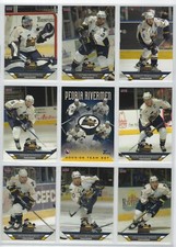 2005-06 Peoria Rivermen (AHL) complete 25 card team set 