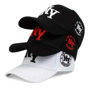 Basecap Mütze Baseball Cap NY New York Hüte Kappe Sport Golf Kappe Herren Damen - Bild 1 von 22