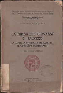Vacchetta - La Chiesa di S. Giovanni di Saluzzo - Lattes 1931 Burgo n° 5 Cuneo - Picture 1 of 1