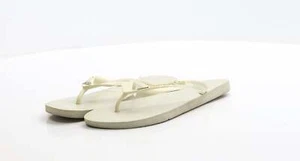 Sandalo perizoma Havaianas donna beige UK 4 EU - Foto 1 di 12