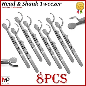Head and Shank Tweezers Jewelers Ring & Setting Holding Jewelry Soldering Tools - Picture 1 of 3