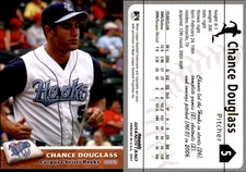 Chance Douglass 2007 Grandstand Corpus Christi Hooks #7 Card *AutographDen*