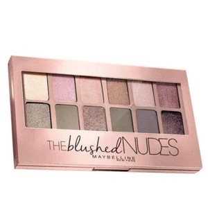 Maybelline New York The Blushed Nudes Eyeshadow Palette Shimmery Finish - Picture 1 of 4