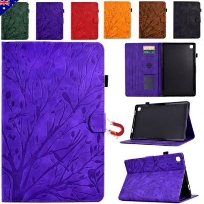 For Samsung Galaxy Tab A9+ A7 A8 S6 Lite S7 S8 Tablet Flip PU Leather Case Cover - Image 1 of 4