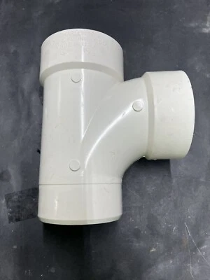 CHARLOTTE PIPE Charlotte 00403 Sch 40 PVC/DWV 4” Street Tee SPH X H X H