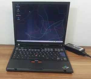 IBM Thinkpad T41 Intel Pentium 1,6GHz 1024MB/40GB ATi Radeon 7500 IR Wlan WinXP - Bild 1 von 8
