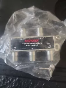 Antronix CMC2004H-A, 4-way splitters with screws, 5-1002MHz (6 pcs) - Picture 1 of 2