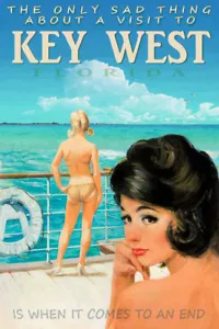 Key West Florida Cruise Ship Pin Up Poster Ocean Caribbean Travel Art Print 331 - Picture 1 of 4