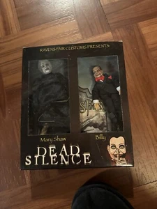 Dead Silence 2007 Mary Shaw and Billy 8 Inch retro Style Figure Set Ultra Rare - Picture 1 of 5