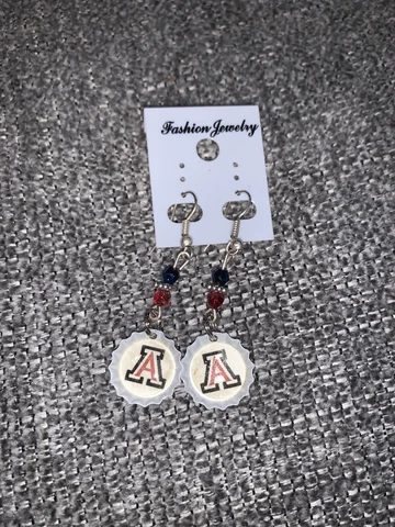 New University Of Arizona Wildcats Dangle Hook Earrings (GW8) Cover