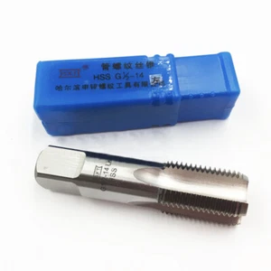 HSS Pipe Tap Right&Left Hand G1/16 G1/8 G1/4 G3/8 G1/2 G3/4 G1" G1-1/8 G1-1/4 - Foto 1 di 3