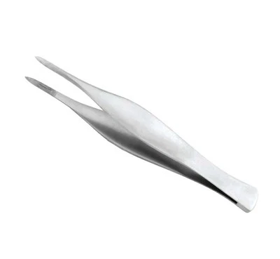 Splitterpinzette Splitter Fußpflege Kosmetik Edelstahl rostfrei 9 cm 2 Stück - Bild 1 von 4