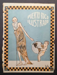 ANTIKE ZEITSCHRIFT / PUERTO RICO ILUSTRRADO / 1923 #53 - Bild 1 von 5