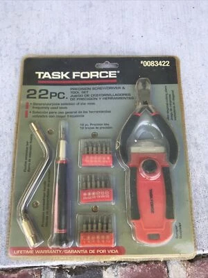 Task Force 22 Piece Precision Tool Set. See Pictures. Sealed But Some Oxidizing - Image 1 of 4