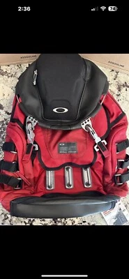 Mochila tática RARA VERMELHA NOVA Oakley pia de cozinha 34L AUTÊNTICA V2 - Imagem 1 de 4