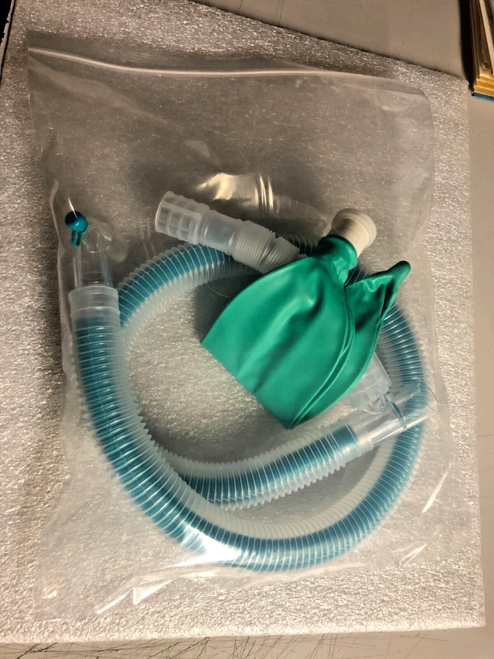 CIRCUITO F VETERINARIO RESPIRACIÓN CON BOLSA DE 2 LITROS 40" NUEVO Foto 1 de 1