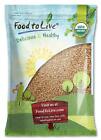 Organic Wheat Berries - Sproutable, Non-GMO, Kosher, Raw - by Food To Live