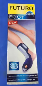 Futuro Plantar Fasciitis Night Support Foot Firm Adjustable Right/Left New - Picture 1 of 4