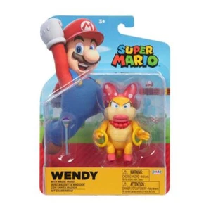 World of Nintendo Super Mario scala 4 pollici Wendy con bacchetta 41543 - Foto 1 di 2