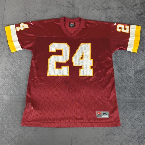 Champ Bailey Washington Redskins Jersey Nike Vintage Red Boys Youth XL 18/20 Cover