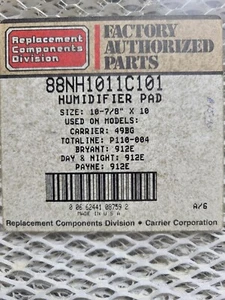 Carrier Furnace Humidifier Pad # 88NH1011C101 - Picture 1 of 3