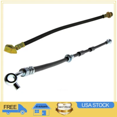 Manguera hidráulica freno delantero izquierdo derecho para Nissan 720 1985~1986 2x Foto 1 de 4