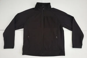 Snozu Performance Men's Black Jacket Winter Ski Snow Coat Full Zip Pockets Sz XL - Picture 1 of 12