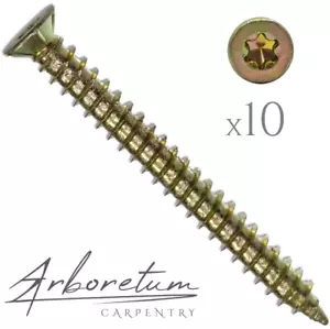 Concrete Masonry Brick Screws Anchors - 10pk 80mm x 7.5 - Fencing, Windows - Picture 1 of 2