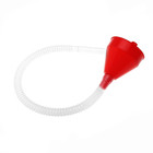 Flexible Fuel Funnel with Long Hose Plastic Small Wide Mouth Filling Funnel Car 