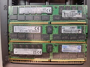 728629-B21 774175-001 752370-091 32GB 2Rx4 PC4-2133P HPE Genuine Smart Memory - Picture 1 of 1