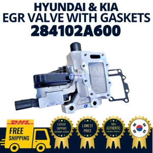 GENUINE OEM Hyundai Kia EGR Valve Assy Gasket Included 284102A600 - Picture 1 of 8