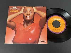 The Stylistics: You Are Beautiful 45 with Picture Sleeve - Avco - Picture 1 of 2