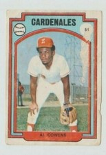 Venezuelan League Sticker 1972 Al Cowens #54 Cardenales De Lara Venezuela