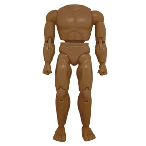 Type S Retro 8 Inch Muscular Male Body African American - Picture 1 of 2
