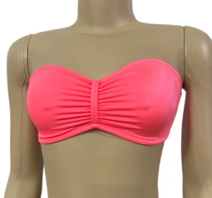 Victorias Secret Very Sexy Strapless Unlined Wireless Bandeau Bra Medium Coral - Picture 1 of 2