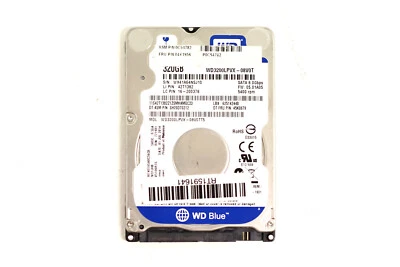 Lenovo WD3200LPVX-08V0T 320GB 2.5" 6Gb/s 5.4K RPM SATA HDD FRU P/N: 04X1956 - Image 1 of 3