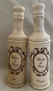 IMAX “Bistro de Paris” Olive Oil And Vinegar Bottles Vintage - Picture 1 of 8