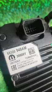 DODGE RAM FRONT RADAR FACING CAMERA SENSOR MODULE 68320 948AM - Picture 1 of 5