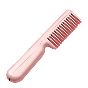 1 Set Reusable Hair Straightener Comb Hair Straightener Heating Brush Girl - Picture 1 of 12